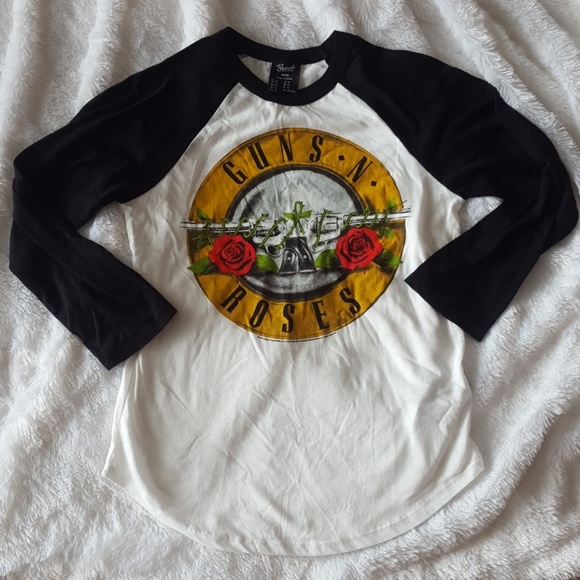 guns n roses baseball jersey